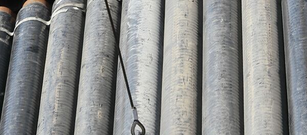 Сохтмони лӯлаи газ. Акс аз бойгонӣ - Sputnik Тоҷикистон