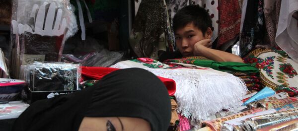 Китайский рынок Джунхай в Бишкеке. Архивное фото. - Sputnik Тоҷикистон