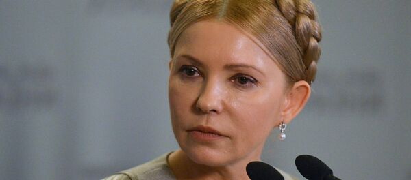 Лидер партии Батькивщина Юлия Тимошенко. Архивное фото. - Sputnik Таджикистан