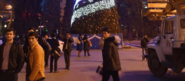 Арчаи солинавӣ дар Душанбе, акс аз бойгонӣ - Sputnik Тоҷикистон