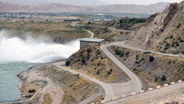 Сангтудинская ГЭС-1 в Таджикистане - Sputnik Таджикистан