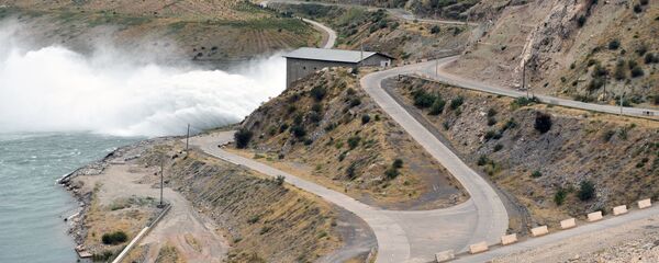 Сангтудинская ГЭС-1 в Таджикистане - Sputnik Таджикистан