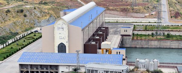 Сангтудинская ГЭС-1 в Таджикистане - Sputnik Тоҷикистон