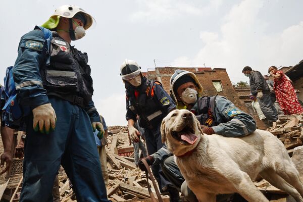 МЧС России участвует в поисково-спасательных работах в Непале. Архивное фото - Sputnik Таджикистан