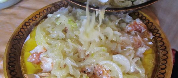 Фоторецепт: курутоб - король таджикской кухни - Sputnik Тоҷикистон