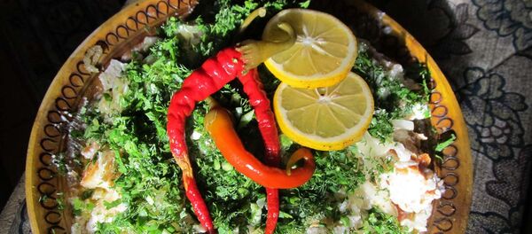 Фоторецепт: курутоб - король таджикской кухни - Sputnik Тоҷикистон