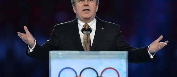 Президенти КБО Томас Бах. Акс аз бойгонӣ - Sputnik Тоҷикистон