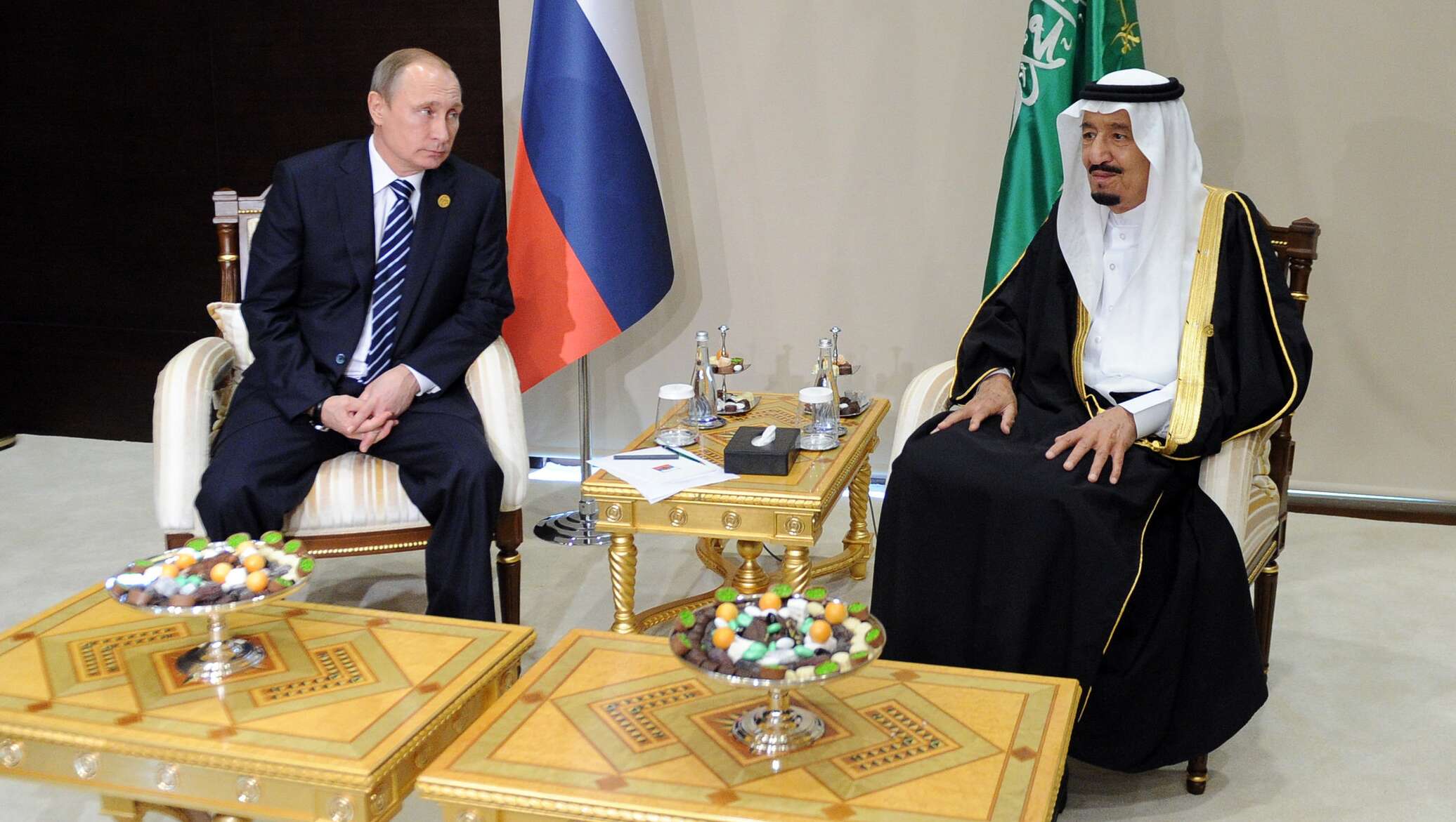 Российская саудовская аравия. Король Саудовской Аравии.