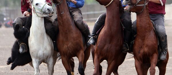 Открытый чемпионат Киргизии по кок-бору, архивное фото - Sputnik Таджикистан