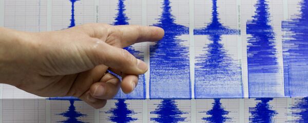 Показания сейсмографа. Архивное фото Показания сейсмографа. Архивное фото - Sputnik Тоҷикистон