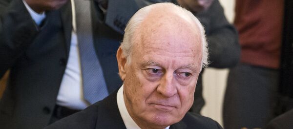 Стаффан де Мистура. Архивное фото - Sputnik Таджикистан