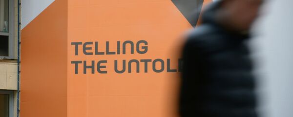 Логотип международного информационного бренда Спутник. Архивное фото - Sputnik Таджикистан