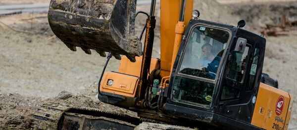 Экскаватор. Акс аз бойгонӣ - Sputnik Тоҷикистон