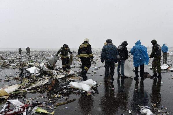 Пассажирский самолет Boeing-737-800 разбился при посадке в аэропорту Ростова-на-Дону - Sputnik Таджикистан