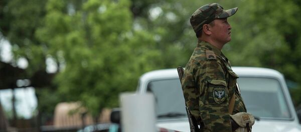 Сарҳадбони қирғиз. Акс аз бойгонӣ - Sputnik Тоҷикистон