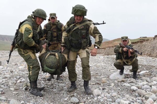 Военные учения в Таджикистане - Sputnik Таджикистан