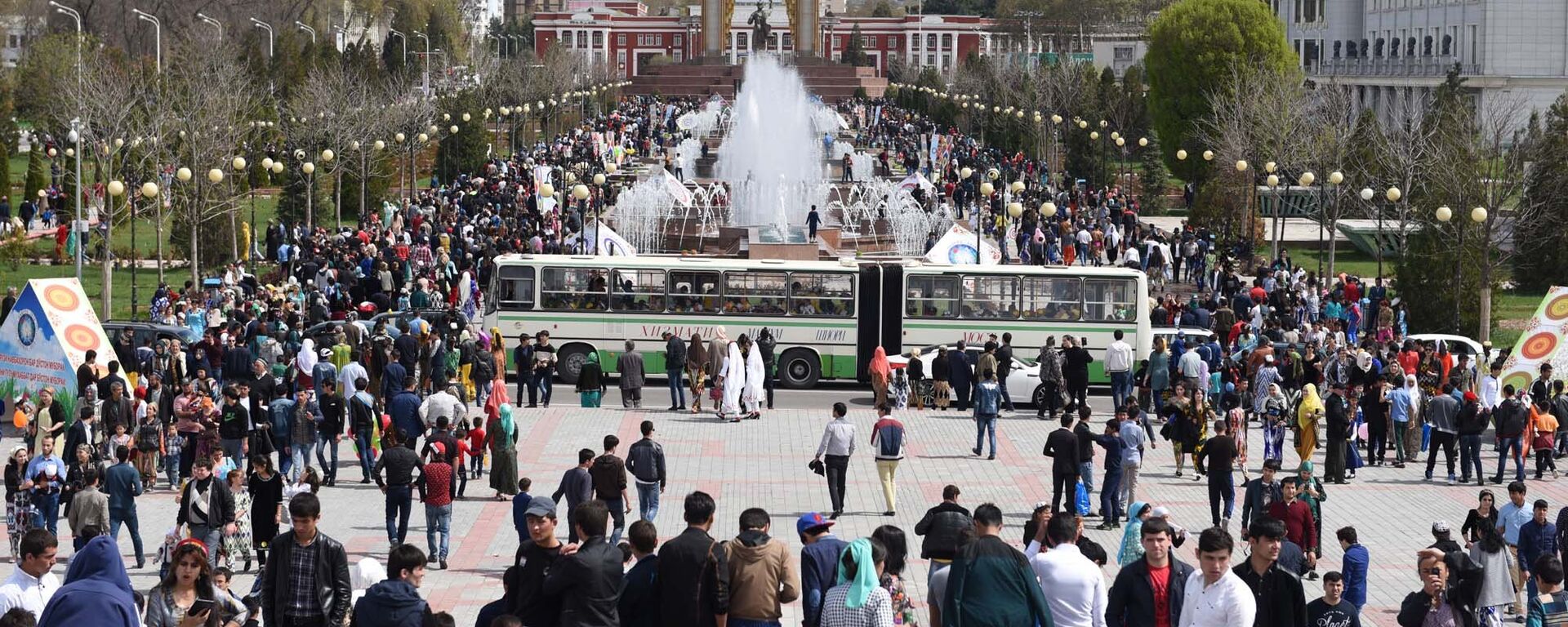 Праздничные мероприятия в праздник Навруз в Душанбе - Sputnik Таджикистан, 1920, 12.02.2021