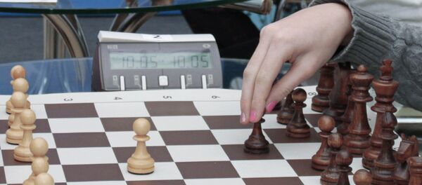 На турнире по шахматам, архивное фото - Sputnik Таджикистан