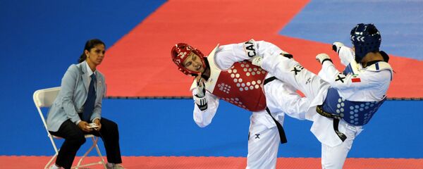 Турнир по таэквондо. Архивное фото Турнир по таэквондо. Архивное фото - Sputnik Таджикистан