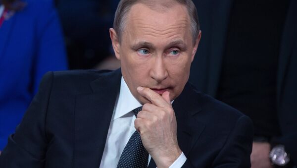 Президенти Русия Владимир Путин - Sputnik Тоҷикистон