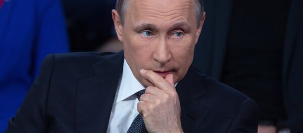 Президенти Русия Владимир Путин - Sputnik Тоҷикистон