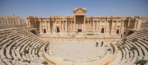 Разрушенная историческая часть Пальмиры - Sputnik Таджикистан