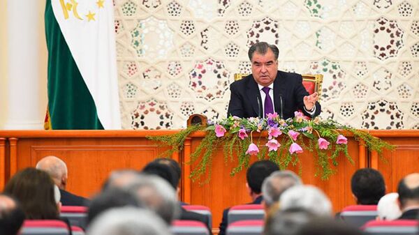 Заседание правительства Таджикистана 8 апреля 2016 года - Sputnik Тоҷикистон