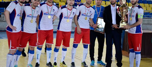 Душанбинская команда по футзалу ДИСИ Инвест - Sputnik Таджикистан