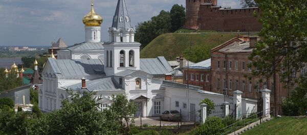 Шаҳри Нижний Новгороди Русия. Акс аз бойгонӣ - Sputnik Тоҷикистон