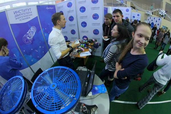 День открытых дверей в СГАУ. Архивное фото День открытых дверей в СГАУ. Архивное фото - Sputnik Таджикистан