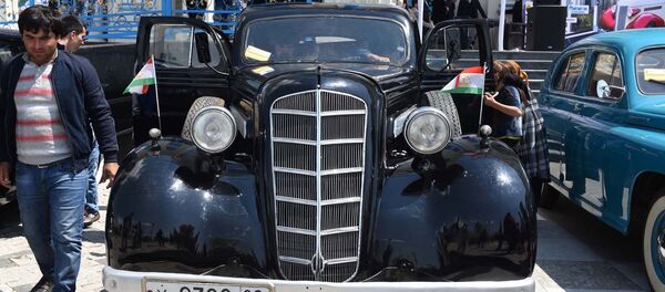 Выставка раритетных автомобилей “Авто Ретро - 2016” в Душанбе - Sputnik Тоҷикистон