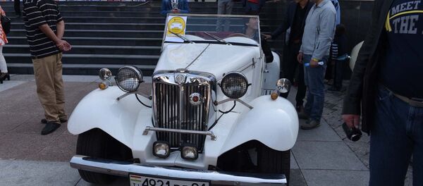 Выставка раритетных автомобилей “Авто Ретро - 2016” в Душанбе - Sputnik Тоҷикистон