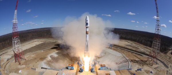 Первый пуск ракеты-носителя с космодрома Восточный - Sputnik Таджикистан