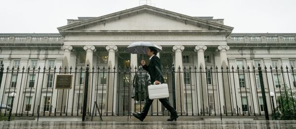 Здание Министерства финансов США в Вашингтоне. Архивное фото - Sputnik Таджикистан