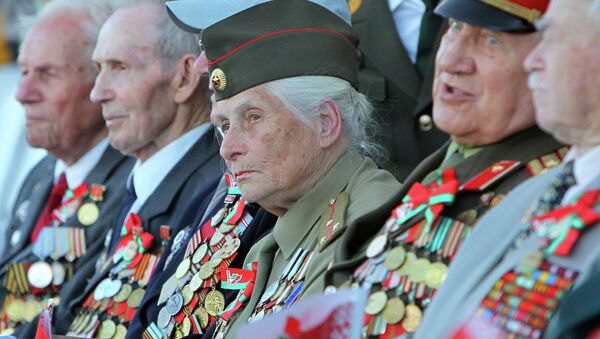 Ветераны Великой Отечественной войны в Минске - Sputnik Таджикистан