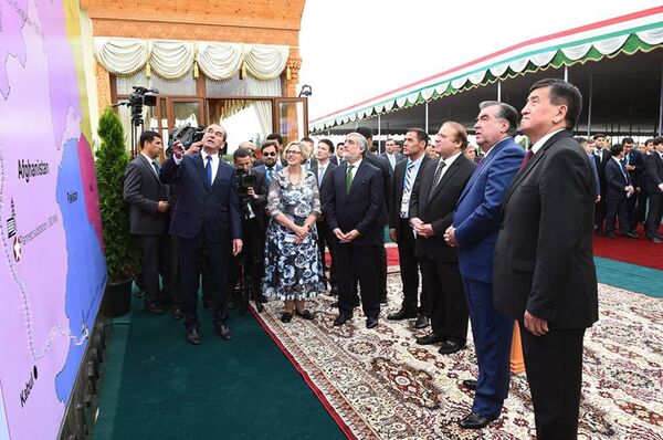 Церемония запуска проекта CASA-1000 - Sputnik Таджикистан