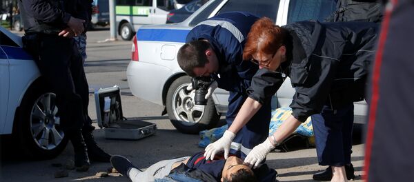 Массовая драка на Хованском кладбище в Москве Массовая драка на Хованском кладбище в Москве - Sputnik Таджикистан