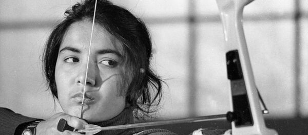 Зебинисо Рустамова-ҷоизадори Бозиҳои Олимпӣ. Акс аз бойгонӣ - Sputnik Тоҷикистон