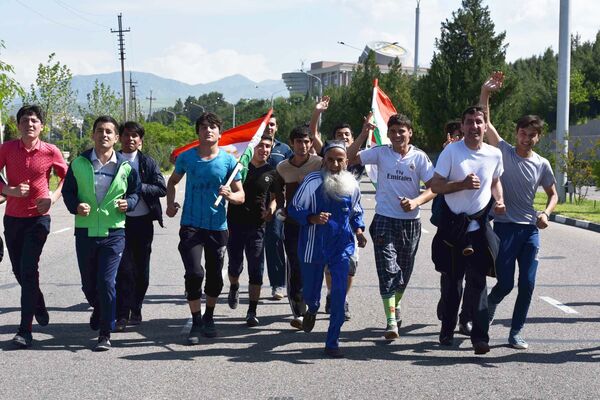 День национального бега в Душанбе - Sputnik Таджикистан