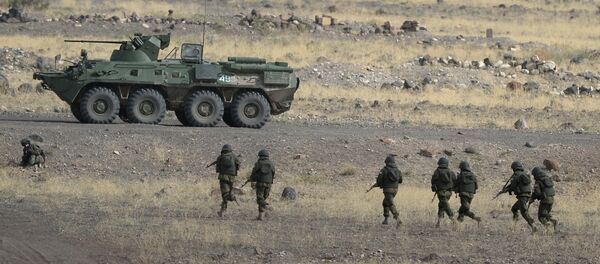 Учения ОДКБ Нерушимое братство - 2015 в Армении Учения ОДКБ Нерушимое братство - 2015 в Армении - Sputnik Таджикистан