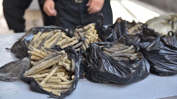 В печи АКН РТ сожгли свыше 370 килограмм наркотиков, архивное фото - Sputnik Таджикистан
