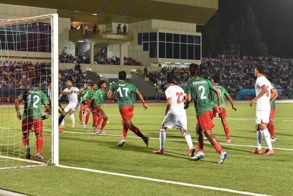 Матч плей-офф Кубка Азии-2019 Таджикистан – Бангладеш - Sputnik Таджикистан