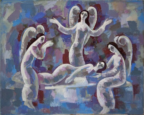 Картина Муривата Бекназарова Картина Муривата Бекназарова - Sputnik Таджикистан