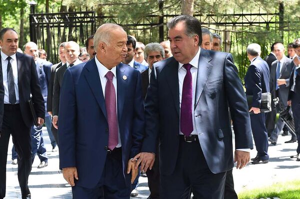 Ислам Каримов встретился с Эмомали Рахмоном в Ташкенте - Sputnik Таджикистан