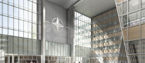 Проект штаб-квартиры НАТО в Брюсселе Проект штаб-квартиры НАТО в Брюсселе - Sputnik Таджикистан