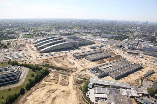 Строительство штаб-квартиры НАТО в Брюсселе Строительство штаб-квартиры НАТО в Брюсселе - Sputnik Таджикистан