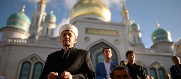 Мусалмонон дар Маскав - Sputnik Тоҷикистон