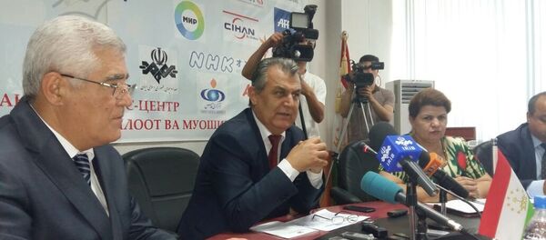 Министр образования и науки РТ Нуриддин Саид - Sputnik Тоҷикистон