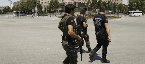 Полицейские в Анкаре, архивное фото - Sputnik Таджикистан