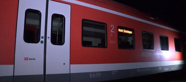 Мужчина с топором напал на пассажиров поезда в Германии. Кадры с места ЧП - Sputnik Таджикистан